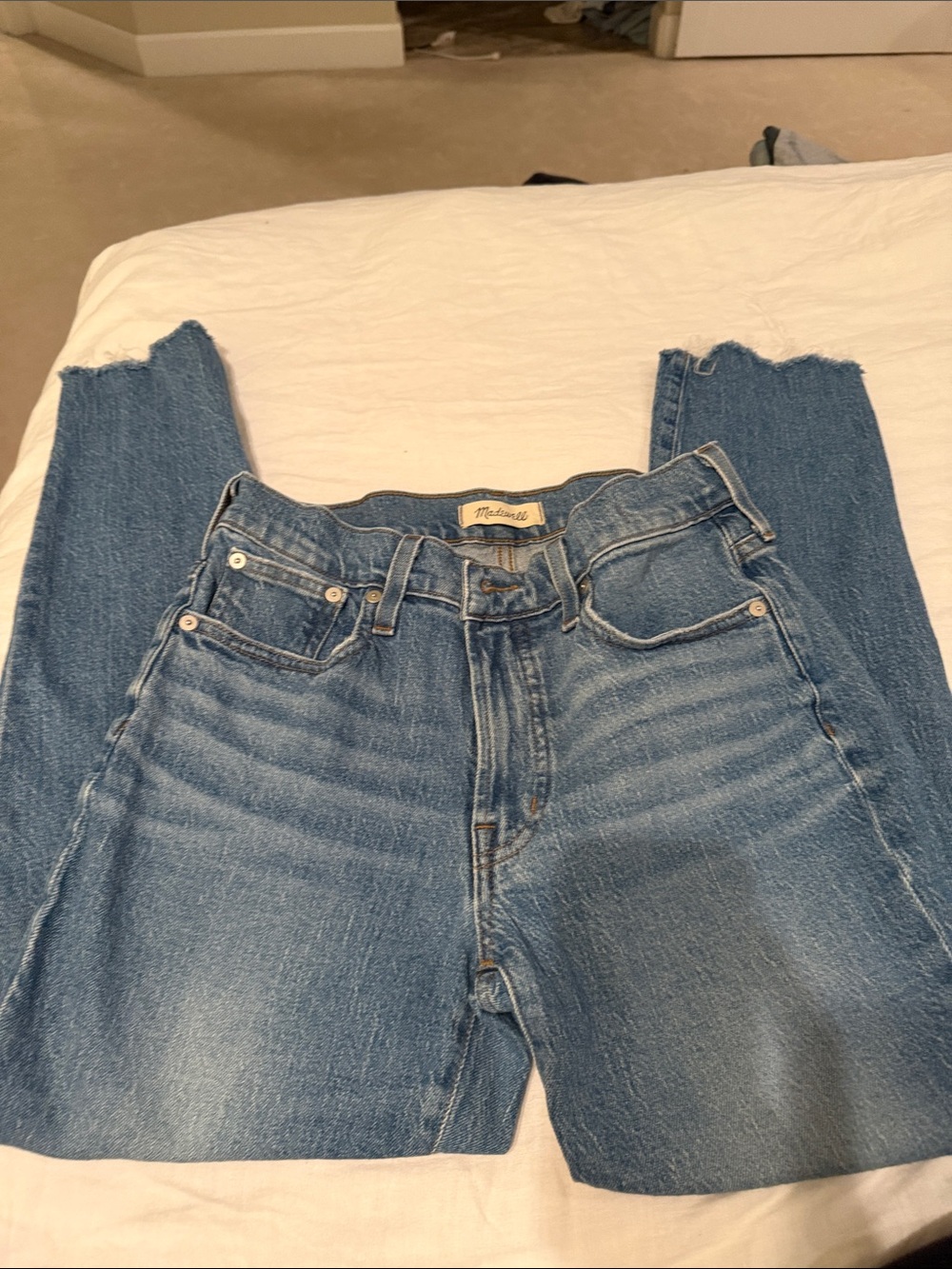 Madewell Medium Blue Vintage Wash Jeans